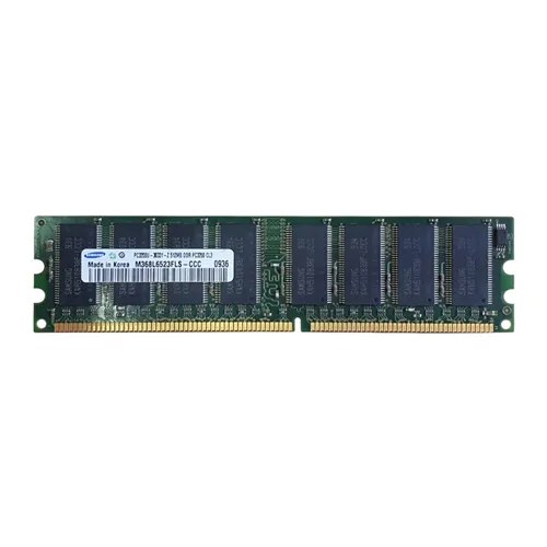 Samsung M368L6523FLS-CCC | 512MB DDR-400MHz PC3200 Non-ECC Unbuffered UDIMM CL3 1Rx8 2.5V 184-Pin Memory Module Refurbished - Samsung refurbished available on Gotodirect