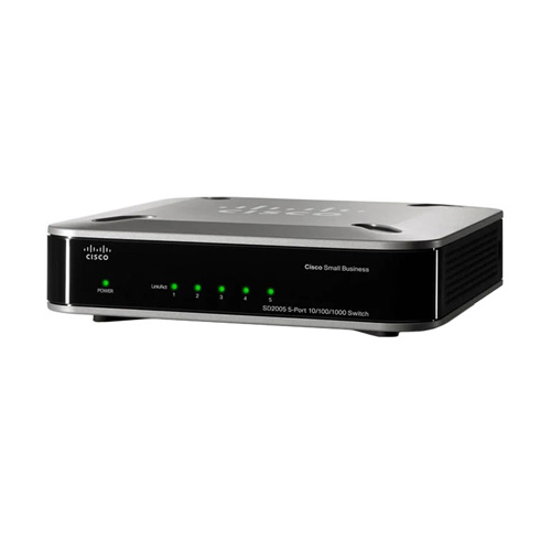 Cisco SD2005-G2 | Small Business SD2005 5 x Ports 10/100/1000Base-T Unmanaged Gigabit Ethernet Network Switch Refurbished - Cisco Systems Inc. refurbished available on Gotodirect