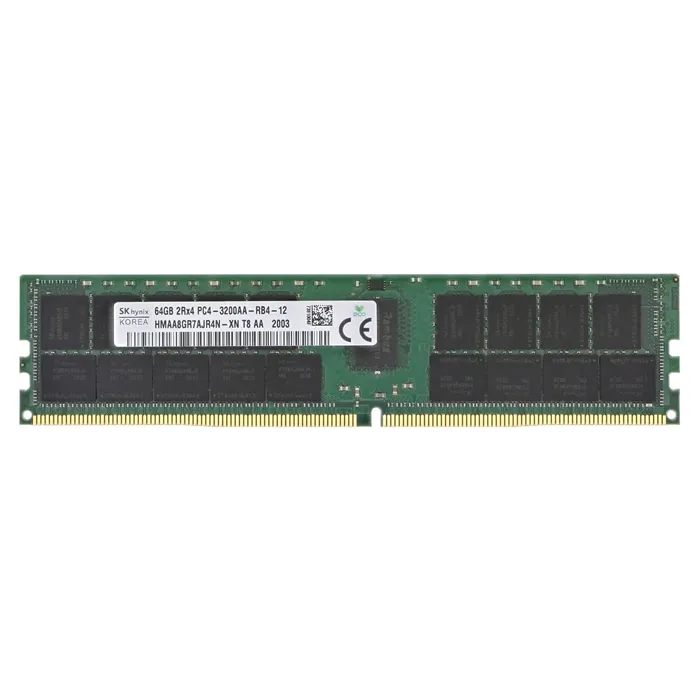Buy Hynix HMAA8GR7AJR4N-XNT8AA | 64GB DDR4-3200MHz PC4-25600 ECC Registered RDIMM CL22 2Rx4 1.2V 288-Pin Memory Module Refurbished - $1009.42 Hynix HMAA8GR7AJR4N-XNT8AA | 64GB DDR4-3200MHz PC4-25600 ECC Registered RDIMM CL22 2Rx4 1.2V 288-Pin Memory Module Refurbished - refurbished available on Gotodirect