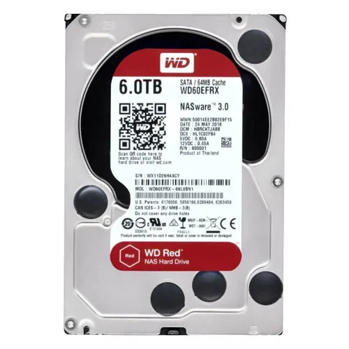 Buy Western Digital WD60EFRX | Red 6TB 5400RPM SATA 6Gb/s 64MB Cache (RoHS) 3.5-Inch NAS Hard Drive Refurbished - $678.57 Western Digital WD60EFRX | Red 6TB 5400RPM SATA 6Gb/s 64MB Cache (RoHS) 3.5-Inch NAS Hard Drive Refurbished - Western Digital refurbished available on Gotodirect