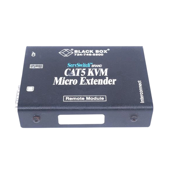 Black Box ACU3009A | ServSwitchKVM Console/Extender 1Computer(s) 1 x HD-15 Video 1 x mini-DIN (PS/2) Keyboard 1 x mini-DIN (PS/2) Mouse Refurbished -  refurbished available on Gotodirect
