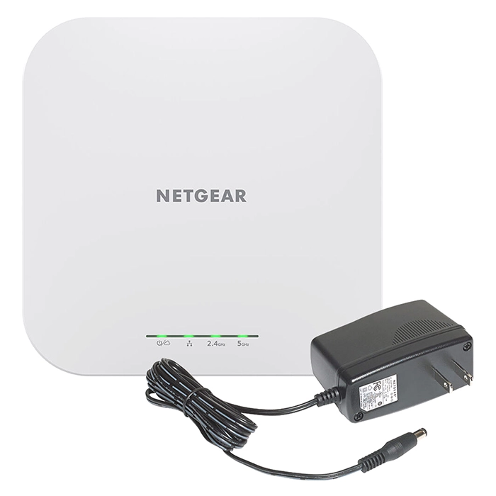 Netgear WAX610PA-100NAS | AX1800 Dual Band PoE Multi-Gig Insight Managed WiFi 6 Access Point with Power Adapter Refurbished - Netgear refurbished available on Gotodirect