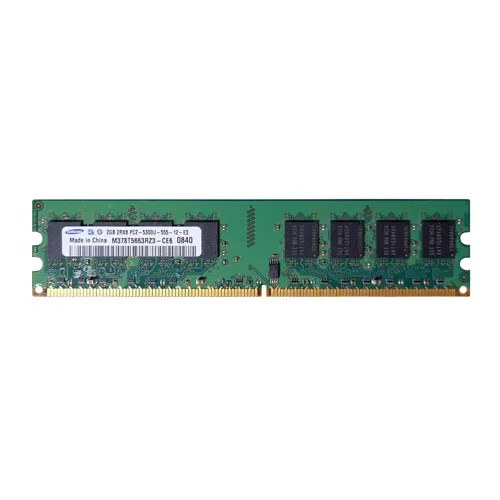 Samsung M378T5663RZ3-CE6 | 1GB DDR2-667MHz PC2-5300 Non-ECC Unbuffered UDIMM CL5 2Rx8 1.8V 240-Pin Memory Module Refurbished - Samsung refurbished available on Gotodirect