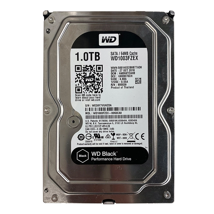 Western Digital WD1003FZEX-00K3CA0 | Black 1TB 3.5-inch 6GB/s SATA 7200RPM 64MB Cache Gaming Hard Drive Refurbished - Western Digital refurbished available on Gotodirect