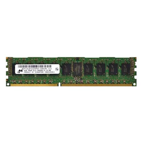 Micron MT18JSF51272PDZ-1G4D1AD | 4GB DDR3-1333MHz PC3-10600 ECC Registered RDIMM CL9 2Rx8 1.5V 240-Pin Memory Module Refurbished -  refurbished available on Gotodirect
