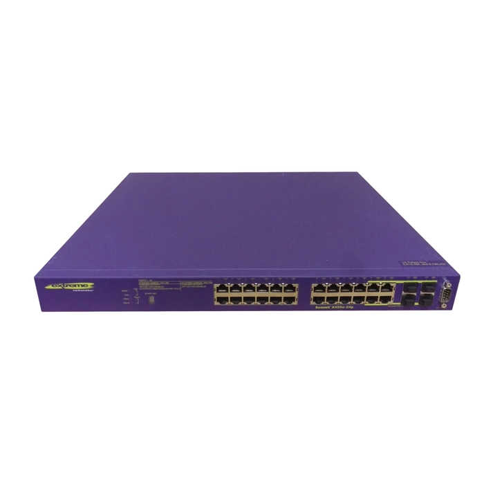 Extreme Networks X450E-24P | X450E Series 24 x RJ-45 PoE 10/100/1000Base-T + 4 x Shared SFP Ports Layer 2 Mananged Gigabit Ethernet Network Switch Refurbished -  refurbished available on Gotodirect
