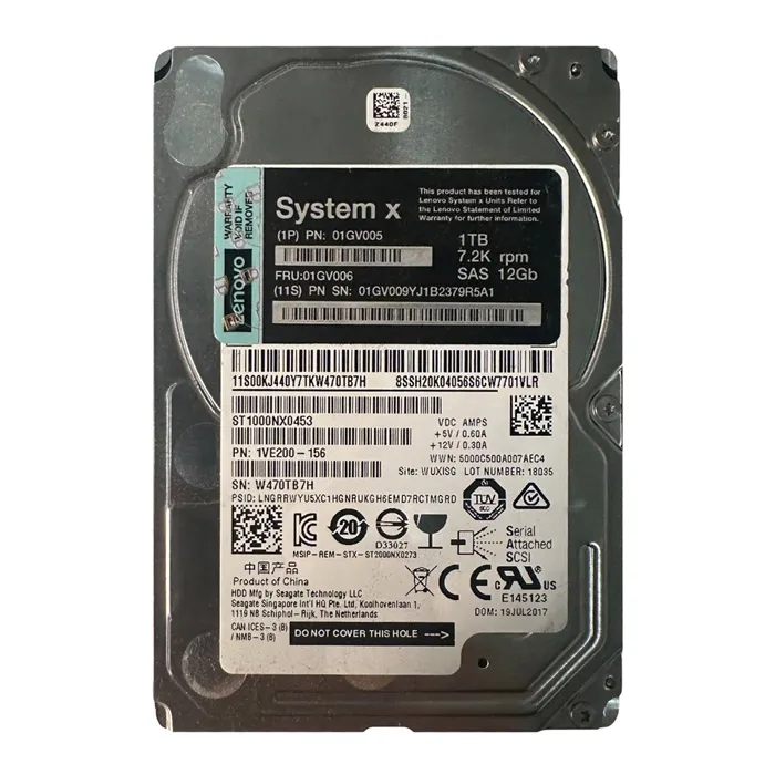 Buy IBM 01GV006 | 1TB 7200RPM SAS 12Gb/s 128MB Cache Hot-Swappable 2.5-Inch Hard Drive Refurbished - $228.75 IBM 01GV006 | 1TB 7200RPM SAS 12Gb/s 128MB Cache Hot-Swappable 2.5-Inch Hard Drive Refurbished - refurbished available on Gotodirect