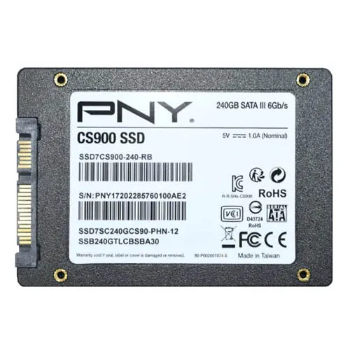 Buy PNY SSD7CS900-240-RB | CS900 Series 240GB SATA 6Gb/s 3D NAND 2.5-Inch Solid State Drive Refurbished - $172.16 PNY SSD7CS900-240-RB | CS900 Series 240GB SATA 6Gb/s 3D NAND 2.5-Inch Solid State Drive Refurbished - PNY refurbished available on Gotodirect