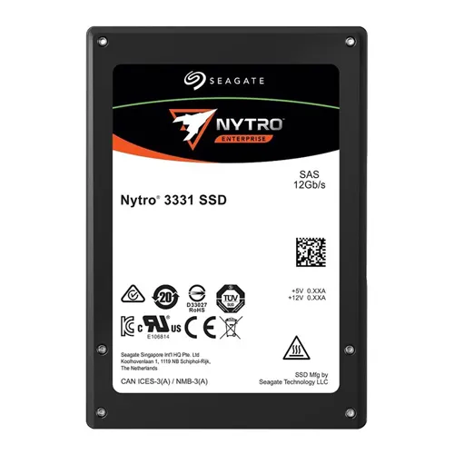 Seagate XS1920SE70014 | Nytro 3331 Series 1.92TB 3D eTLC SED SAS 12Gb/s Scaled Endurance 2.5-Inch Solid State Drive Refurbished - Seagate refurbished available on Gotodirect