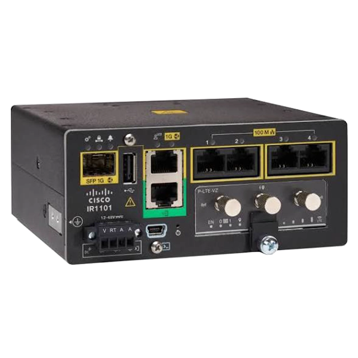 Cisco IR1101-K9 | IR1101 4 x Ports 1000Base-T RJ-45 LAN + 1 x 1000Base-X WAN Industrial Integrated Services Router Refurbished - Cisco Systems Inc. refurbished available on Gotodirect