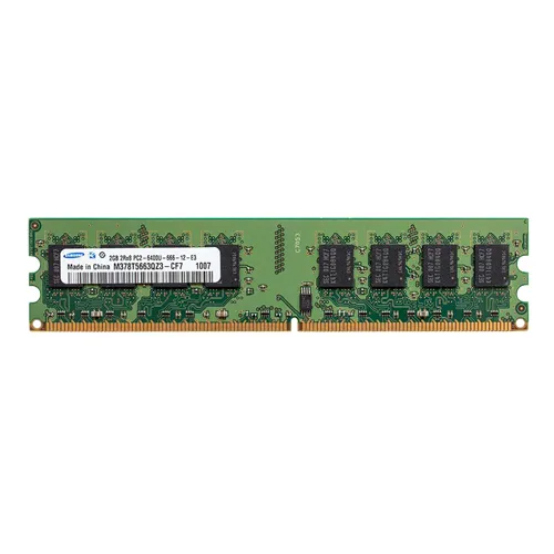 Samsung M378T5663QZ3-CF7 | 2GB DDR2-800MHz PC2-6400 Non-ECC Unbuffered UDIMM CL6 2Rx8 1.8V 240-Pin Memory Module Refurbished - Samsung refurbished available on Gotodirect