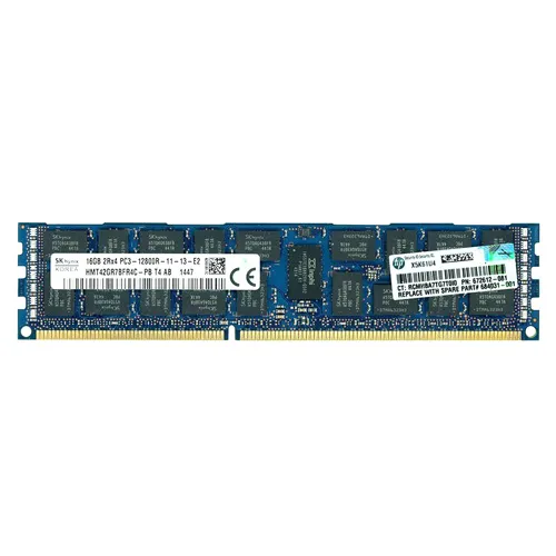 HP 672612-081 | 16GB DDR3-1600MHz PC3-12800 ECC Registered RDIMM CL11 2Rx4 1.5V 240-Pin Memory Module Refurbished - Hewlett-Packard (ou HP en abrégé) refurbished available on Gotodirect