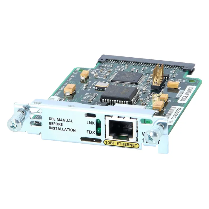 Buy Cisco WIC-1ENET | 1 x Port 10Base-T Ethernet WAN Network Interface Card Refurbished - $219.68 Cisco WIC-1ENET | 1 x Port 10Base-T Ethernet WAN Network Interface Card Refurbished - Cisco Systems Inc. refurbished available on Gotodirect