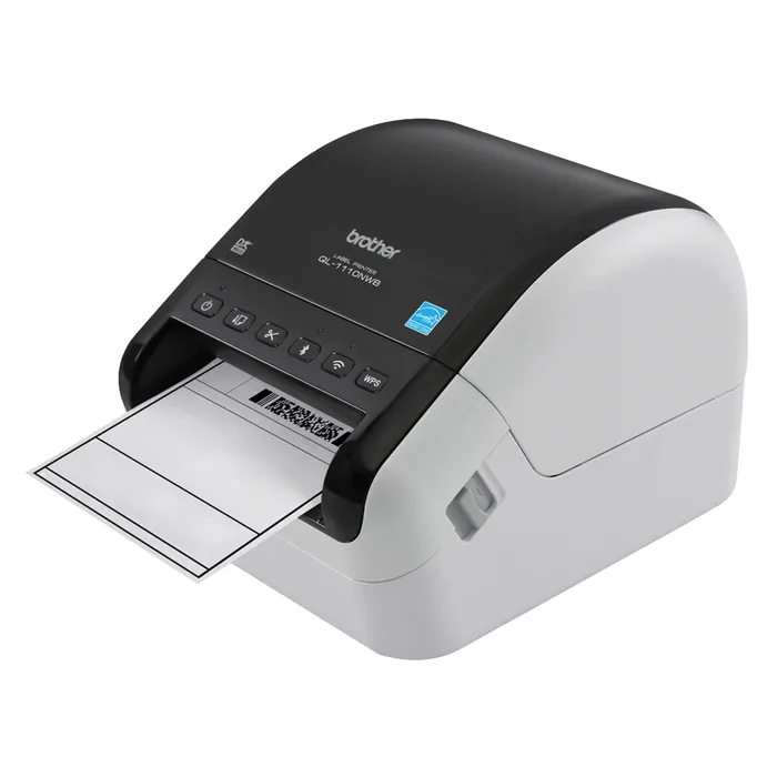 Buy Brother QL-1110NWB | 300 x 300 dpi 69 ppm Wide Format Thermal Label Printer Refurbished - $628.64 Brother QL-1110NWB | 300 x 300 dpi 69 ppm Wide Format Thermal Label Printer Refurbished - Brother refurbished available on Gotodirect