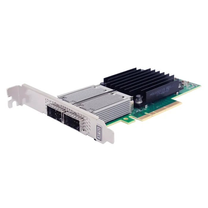 ATTO FFRM-N4S2-000 | FastFrame N4S2 Dual-Channel 10 Gb/s PCIe 3.0 x8 Network Adapter Refurbished -  refurbished available on Gotodirect