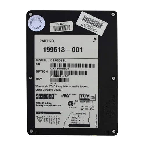 Compaq 148286-001 | 535MB 5400RPM SCSI 50-Pin 3.5-Inch Hard Drive Refurbished -  refurbished available on Gotodirect