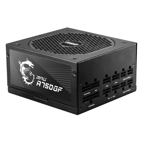 MSI MPG-A750GF | 750-Watts 80+ Gold Fully Modular ATX Power Supply Refurbished - MSI (Micro-Star International) refurbished available on Gotodirect