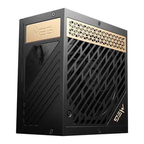 MSI MEG-AI1000P-PCIE5 | 1000-Watts 80+ Platinum F-M ATX Power Supply Refurbished - MSI (Micro-Star International) refurbished available on Gotodirect