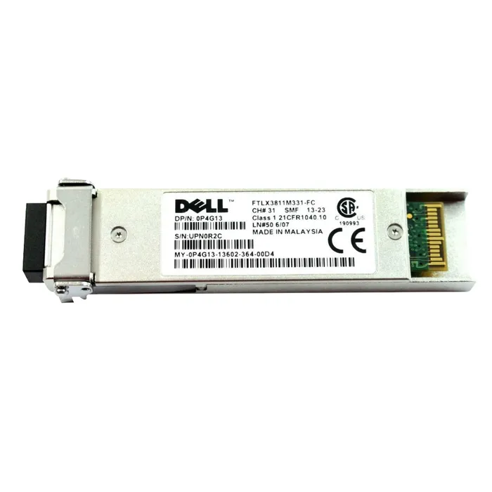 Dell 0P4G13 | Chan31 10Gb/s 10 Gigabit Ethernet SFP+ Transceiver Module Refurbished - Dell refurbished available on Gotodirect