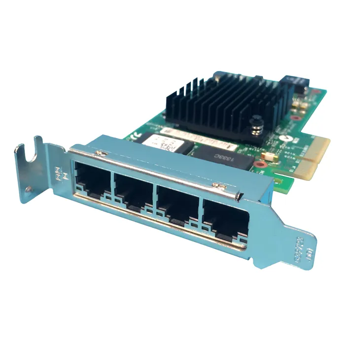 Dell 9YD6K | I350-T4 4 x Ports 1000Base-T RJ-45 PCI Express 2.1 x4 Half Height Ethernet Server Network Adapter Card Refurbished - Dell refurbished available on Gotodirect