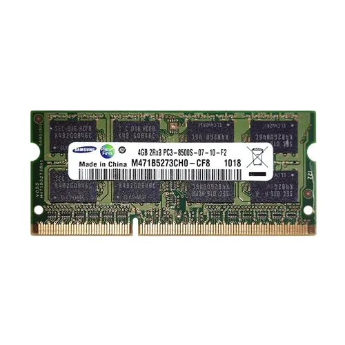 Samsung M471B5273CH0-CF8 | 4GB DDR3-1066MHz PC3-8500 Non-ECC Unbuffered SODIMM CL7 2Rx8 1.5V 204-Pin Memory Module Refurbished - Samsung refurbished available on Gotodirect