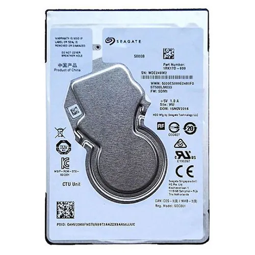 Seagate ST500LM033 | BarraCuda 500GB 5400RPM SATA 6Gb/s 128MB Cache (SED-FIPS / 512e) 2.5-inch Hard Drive Refurbished - Seagate refurbished available on Gotodirect
