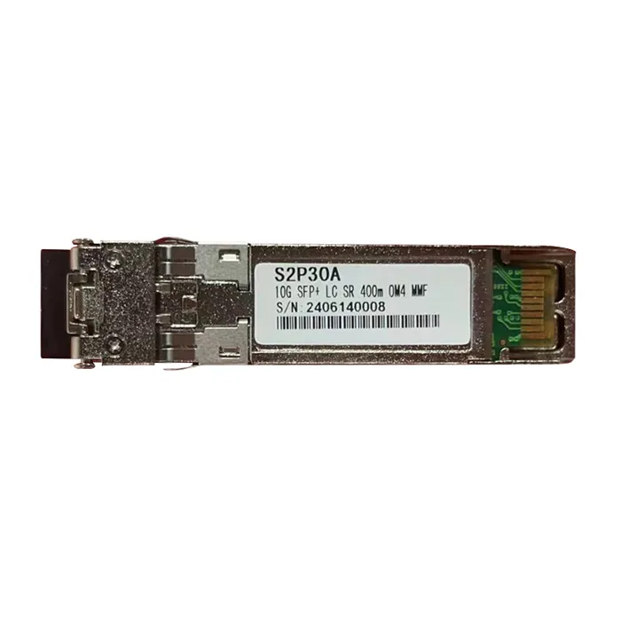 HP S2P30A | 10G SR SFP+ LC 400m OM4 MMF C-Class Transceiver Refurbished - Hewlett-Packard (ou HP en abrégé) refurbished available on Gotodirect