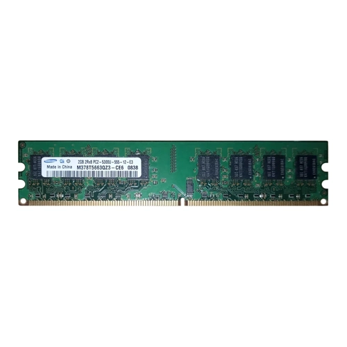 Samsung M378T5663QZ3-CE6 | 2GB DDR2-667MHz PC2-5300 Non-ECC Unbuffered UDIMM CL5 2Rx8 1.8V 240-Pin Memory Module Refurbished - Samsung refurbished available on Gotodirect