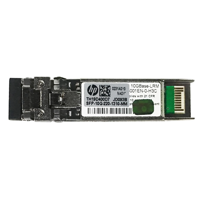 HP JD093B#ABA | ProCurve X130 10Gb/s 10GBase-LRM Multi-Mode Fibre 1310nm 220m Duplex LC Connector SFP+ Transceiver Module Refurbished - Hewlett-Packard (ou HP en abrégé) refurbished available on Gotodirect