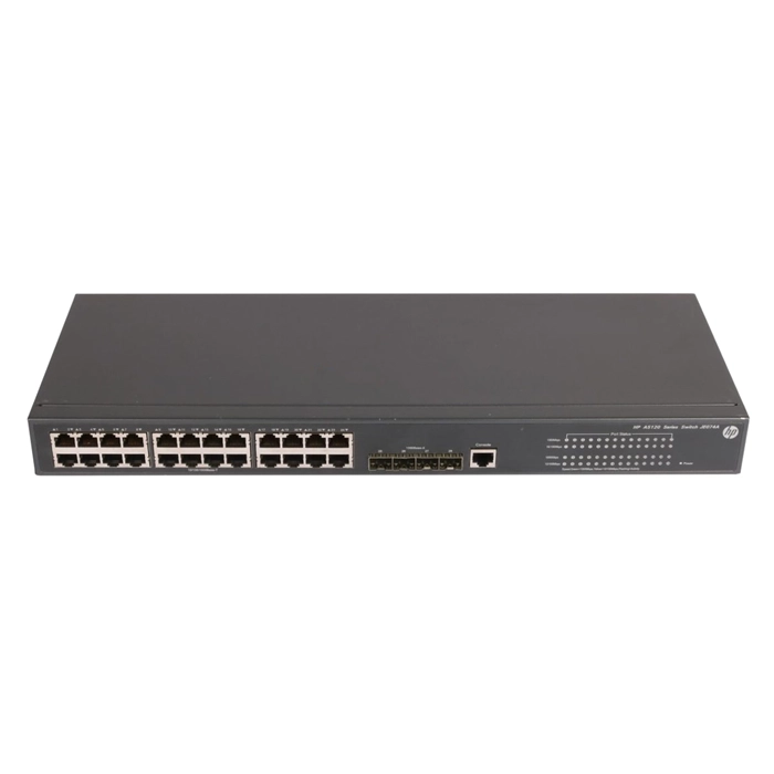 HP JE074A | FlexNetwork 5120 SI Series 5120-24G SI 24 x 10/100/1000Base-T RJ-45 and 4 x SFP (mini-GBIC) Ports Layer 3 Managed Gigabit Ethernet Network Switch Refurbished - Hewlett-Packard (ou HP en abrégé) refurbished available on Gotodirect