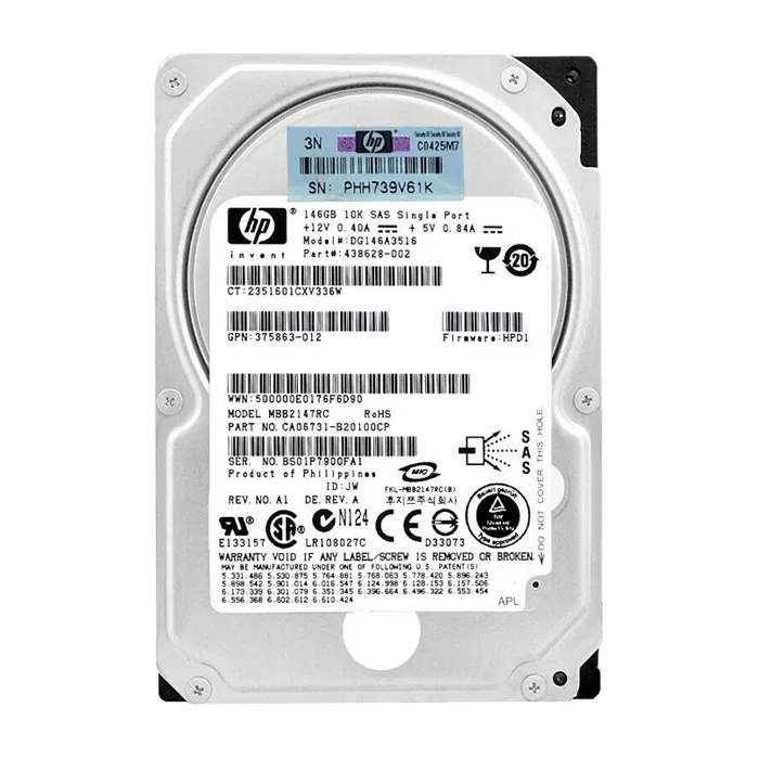 Fujitsu CA06731-B20100CP | 146GB 10000RPM SAS 3GB/s Hot-Pluggable 16MB Cache 2.5-inch Hard Drive Refurbished - Fujitsu refurbished available on Gotodirect