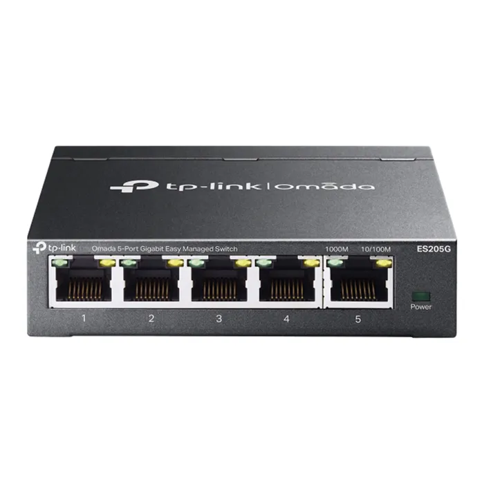 Buy TP-LINK ES205G | Omada 5-Port Gigabit Easy Managed Switch Refurbished - $154.03 TP-LINK ES205G | Omada 5-Port Gigabit Easy Managed Switch Refurbished - TP-Link refurbished available on Gotodirect
