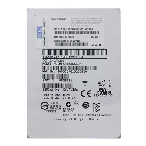 Buy HGST 0B26581 | Ultrastar SSD400M Series 400GB Multi-Level Cell SAS 6Gb/s 2.5-inch Solid State Drive Refurbished - $202.31 HGST 0B26581 | Ultrastar SSD400M Series 400GB Multi-Level Cell SAS 6Gb/s 2.5-inch Solid State Drive Refurbished - HGST (a subsidiary of Western Digital) refurbished available on Gotodirect
