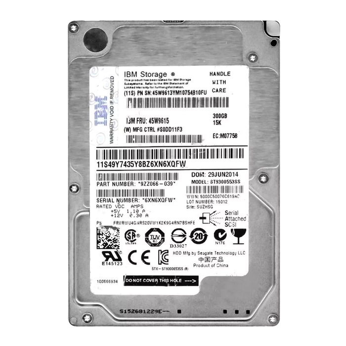 IBM 49Y7435 | 300GB 15000RPM SAS Hot Swap 2.5-Inch Internal Hard Drive Refurbished -  refurbished available on Gotodirect