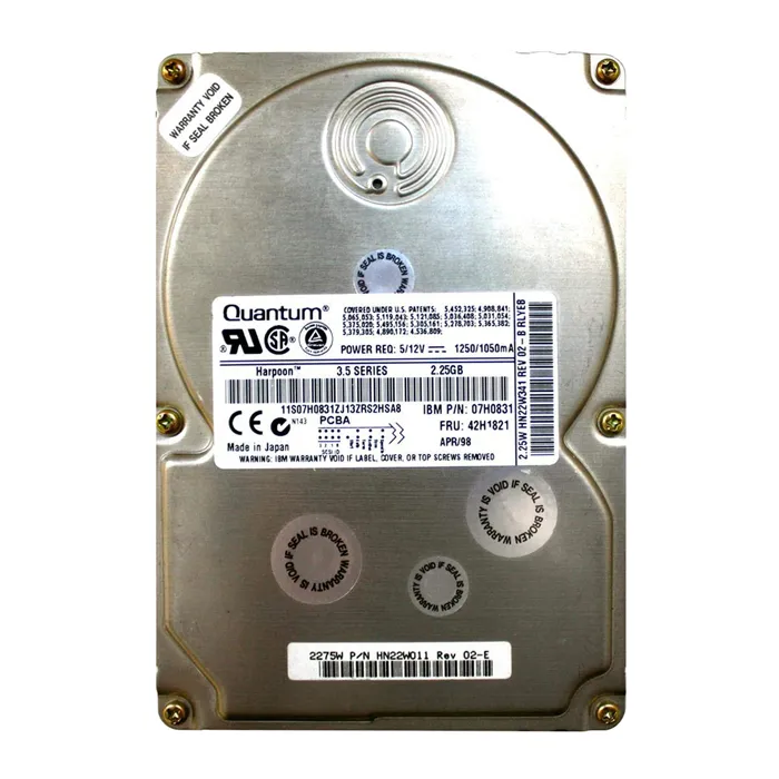 Quantum HN22W011 | Atlas II 2.25GB 7200RPM Ultra Wide SCSI 68-Pin 512KB Cache 3.5-Inch Hard Drive Refurbished -  refurbished available on Gotodirect