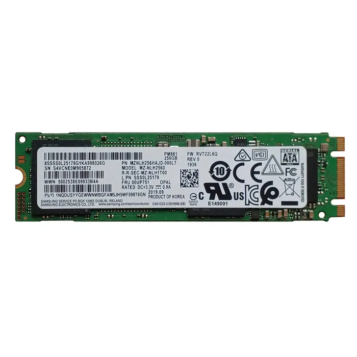 Lenovo 00UP751 | 256GB Multi-Level Cell SATA 6Gb/s M.2 2280 Solid State Drive Refurbished - Lenovo refurbished available on Gotodirect