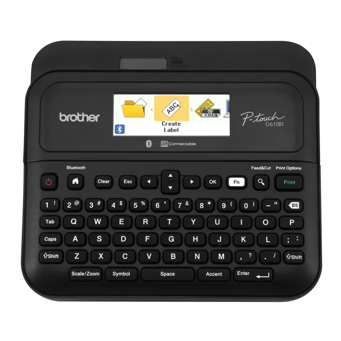 Brother PT-D610BT | P-Touch Business Professional 180 x 360 dpi 20ppm Connected Label Maker Refurbished - Brother refurbished available on Gotodirect