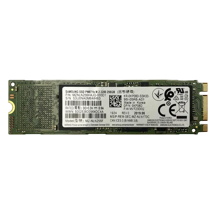 Dell 0KP08D | 256GB SATA 6Gb/s M.2 2280 Solid State Drive for Latitude Notebook Refurbished - Dell refurbished available on Gotodirect