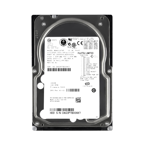 Dell 0HC489 | 146GB 10000RPM Ultra320 SCSI 8MB Cache 68-Pin 3.5-Inch Hard Drive Refurbished - Dell refurbished available on Gotodirect