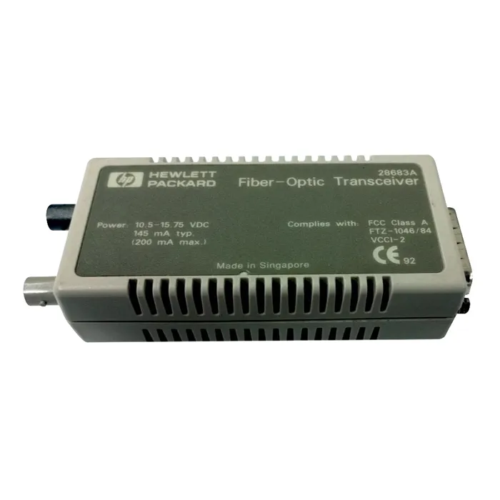 HP 28683A | EtherTwist 10Gb/s Fiber-Optic DB-15 Connector AUI Transceiver Module Refurbished - Hewlett-Packard (ou HP en abrégé) refurbished available on Gotodirect