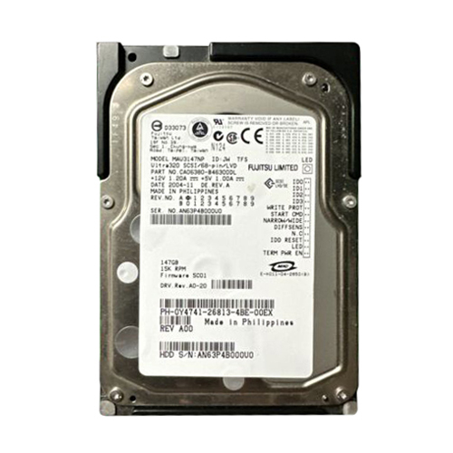 Dell Y4741 | 146GB 15000RPM Ultra320 SCSI 68-Pin 3.5-Inch Hard Drive Refurbished - Dell refurbished available on Gotodirect