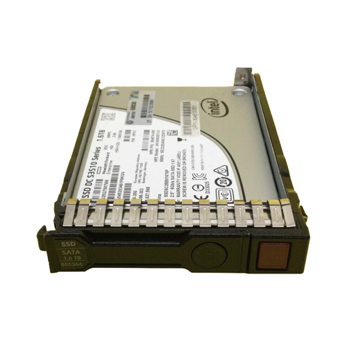 HP 805366-001 | 1.6TB SATA 6Gb/s Read Intensive-2 Smart Carrier Enterprise Solid State Drive for ProLiant Servers Refurbished - Hewlett-Packard (ou HP en abrégé) refurbished available on Gotodirect