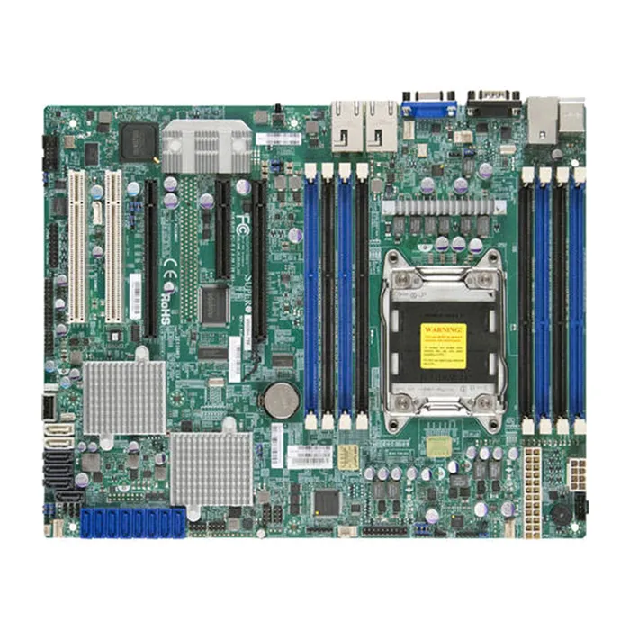 Supermicro MBD-X9SRH-7TF-O | Socket LGA2011 Intel C602J Chipset ATX System Board (Motherboard) Supports Xeon E5-2600/E5-1600 Series DDR3 8x DIMM Refurbished -  refurbished available on Gotodirect