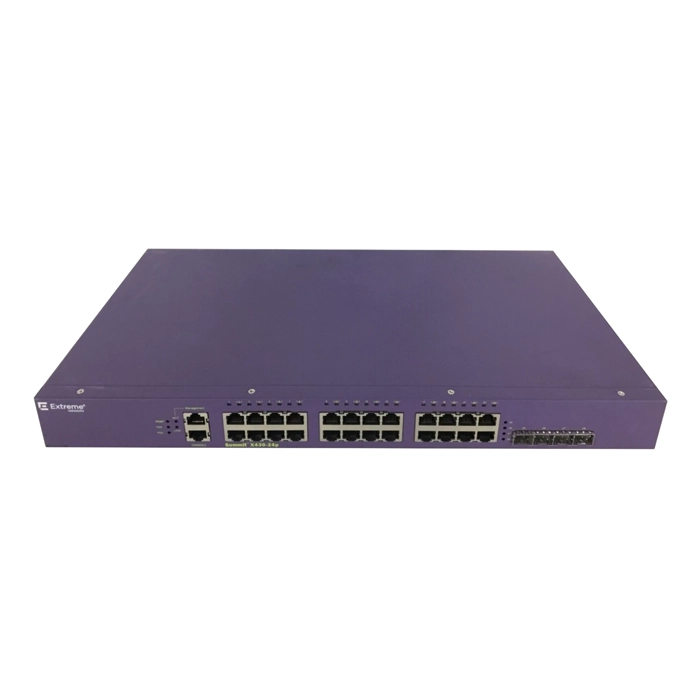Extreme Networks 16517 | Summit X430 Series 24 Ports 1GbE PoE+ RJ-45 + 4 x Ports 1GbE SFP 1U Rack-mountable Layer 2 Gigabit Ethernet Network Switch Refurbished -  refurbished available on Gotodirect