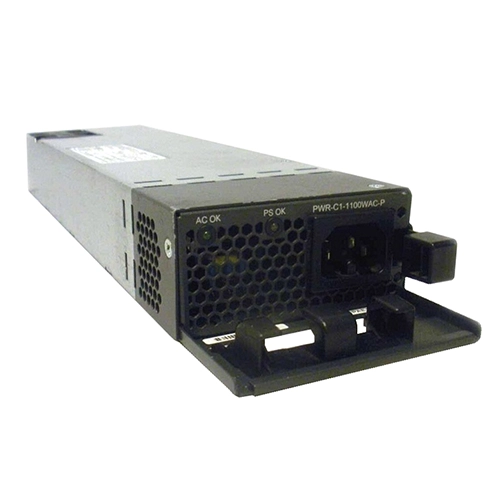 Cisco PWR-C1-1100WAC-P | 1100-Watts 80-Plus Platinum Hot-Swappable Redundant 100-240V AC Power Supply for Catalyst C9300 / C9300L Switches Refurbished - Cisco Systems Inc. refurbished available on Gotodirect
