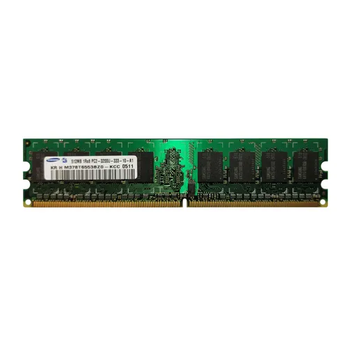 Samsung M378T6553BZ0-KCC | 512MB DDR2-400MHz PC2-3200 Non-ECC Unbuffered UDIMM CL3 1Rx8 1.8V 240-Pin Memory Module Refurbished - Samsung refurbished available on Gotodirect