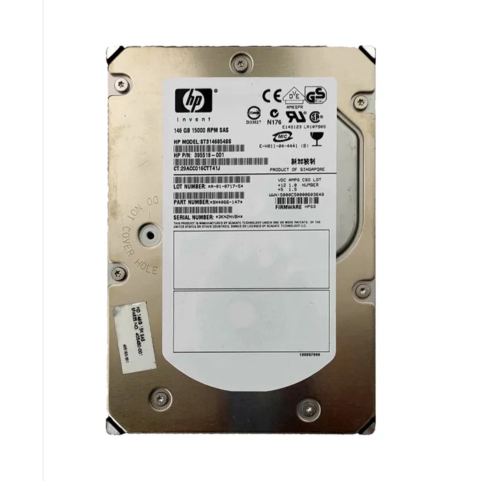 Seagate ST3146854SS | Cheetah 15K.4 Series 146.8GB 15000RPM SAS 3Gb/s Hot-Swappable 8MB Cache (CE) 3.5-Inch Hard Drive Refurbished - Seagate refurbished available on Gotodirect