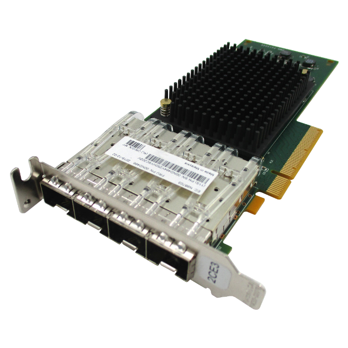 IBM 2CE3-LP | 4 x Ports 10Gb/s SFP+ SR PCI Express 3.0 Low-Profile Network Adapter for PSeries Power8 Refurbished -  refurbished available on Gotodirect