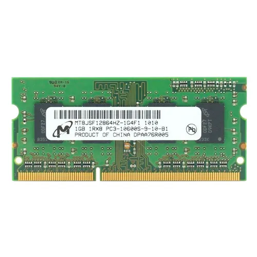Micron MT8JSF12864HZ-1G4F1 | 1GB DDR3-1333MHz PC3-10600 Non-ECC Unbuffered SODIMM CL9 1Rx8 1.5V 204-Pin Memory Module Refurbished -  refurbished available on Gotodirect