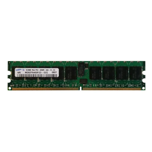 Samsung M393T6450FZ3-CCC | 512MB DDR2-400MHz PC2-3200 ECC Registered RDIMM CL3 1Rx4 1.8V 240-Pin Memory Module Refurbished - Samsung refurbished available on Gotodirect